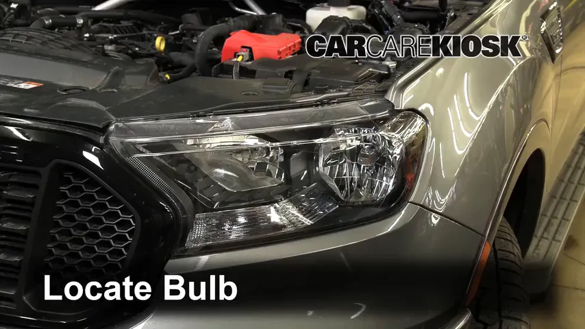 2021 Ford Ranger XLT 2.3L 4 Cyl. Turbo Crew Cab Pickup Lights Turn Signal - Front (replace bulb)